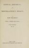 [Gutenberg 55903] • Critical, Historical, and Miscellaneous Essays · Vol. 3 / With a Memoir and Index